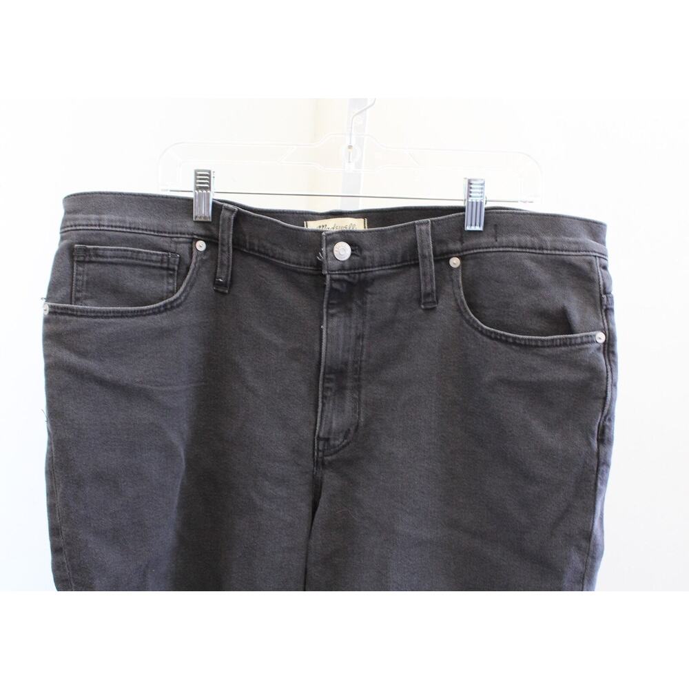 NWT Madewell The Tall Girl Jean in Adolpha Wash Ripped Knee Size 33 T 33 Tall - Picture 8 of 10